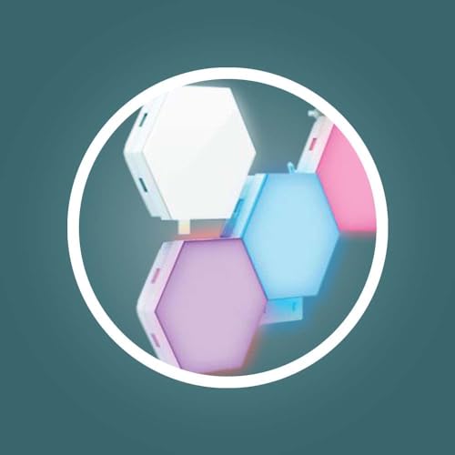 LED+ Color Changing Hexagon Panels with Remote