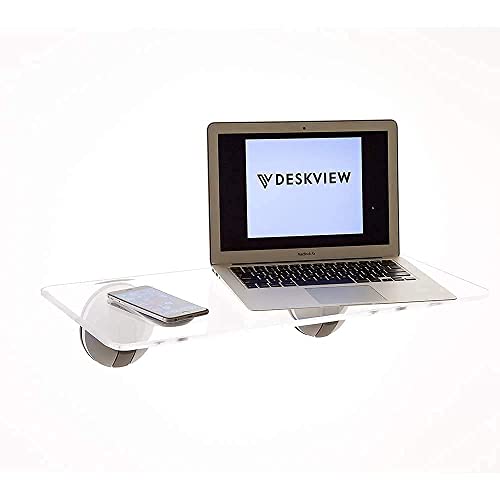 DeskView Premium Standing Desk - Portable & Adjustable