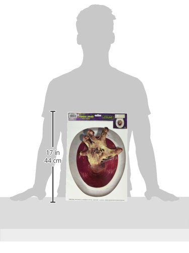 Halloween Zombie Hand Toilet Topper