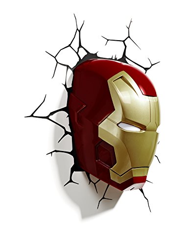 Iron Man Mask 3D Deco Light