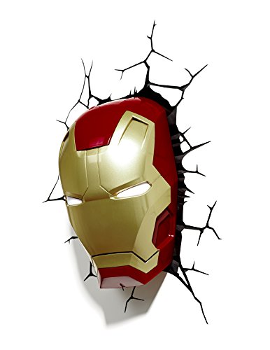 Iron Man Mask 3D Deco Light