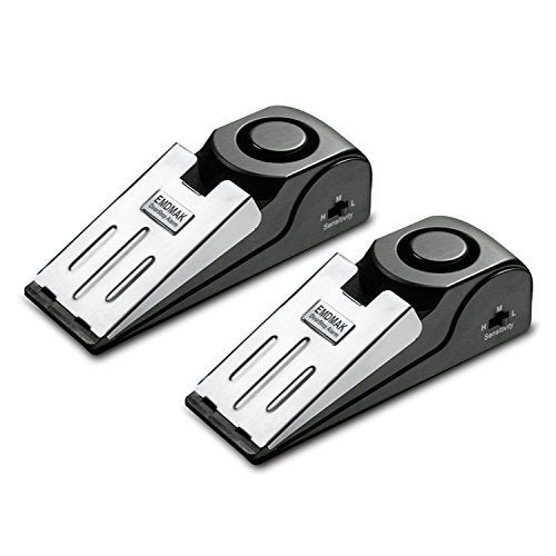 Door Stop Alarm with 120DB Siren (Pack of 2)