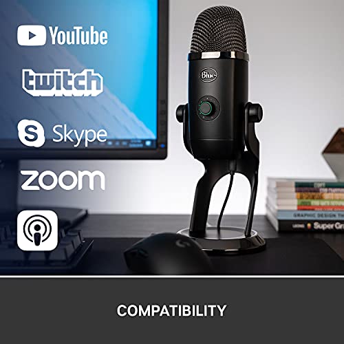 Logitech for Creators Blue Yeti X USB Microphone