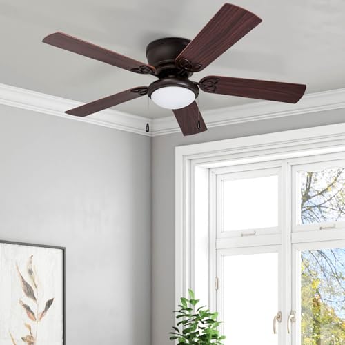 Low-Profile 52-Inch Ceiling Fan