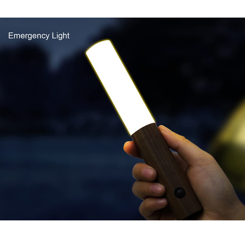 Motion Sensor Night Lights (Walnut Wood)