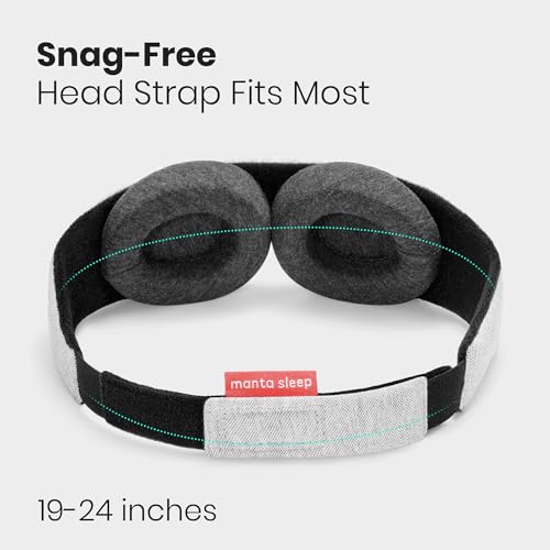 Manta Sleep Mask - 100% Light Blocking