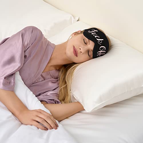 Mulberry Silk Sleeping Eye Mask with Ear Plugs
