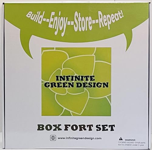 Cardboard Fort Building Kit for Kids