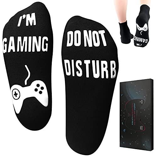 Do Not Disturb I'm Gaming Socks