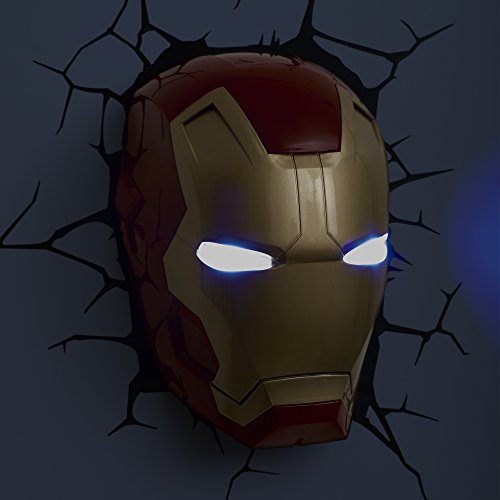 Iron Man Mask 3D Deco Light