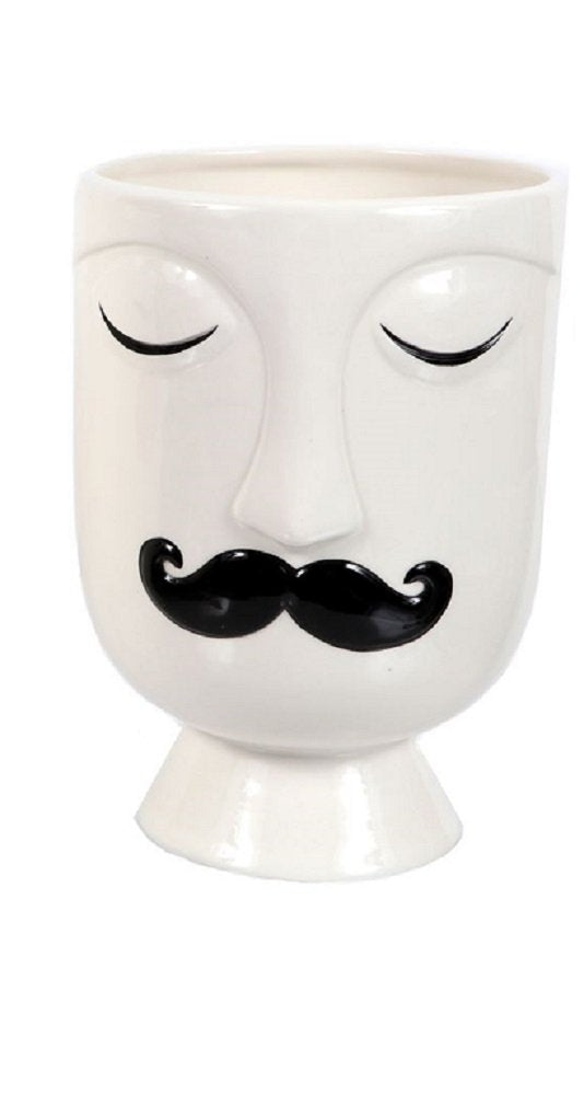 Face Vase/Planter Set - Man/Woman