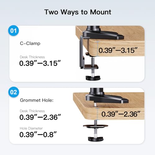 Triple Monitor Mount Stand