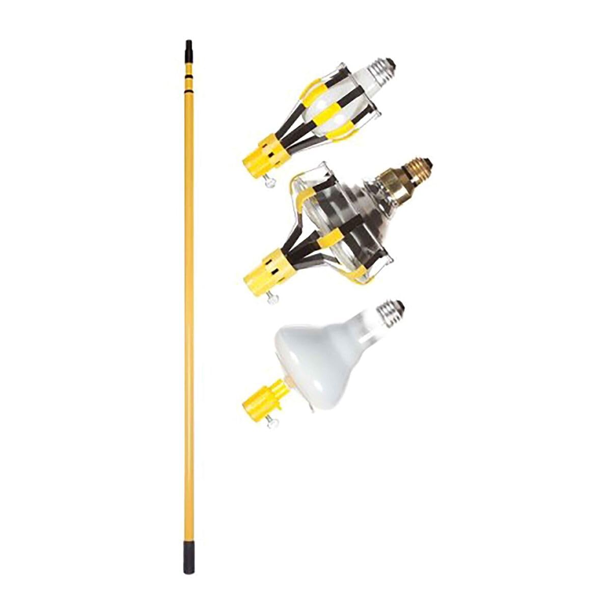 Light Bulb Changer Kit with Extendable Pole
