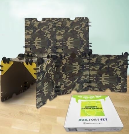Cardboard Fort Building Kit for Kids