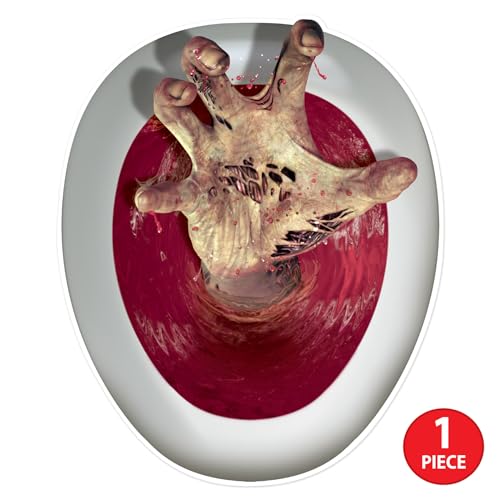 Halloween Zombie Hand Toilet Topper