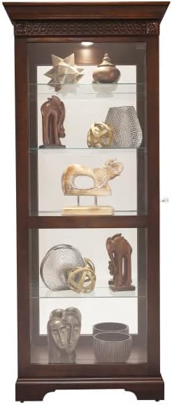Blue Grass Curio Cabinet - Brown