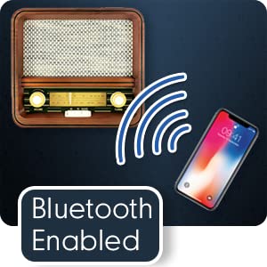 Retro Bluetooth Radio: Vintage Vibes, Modern Tunes