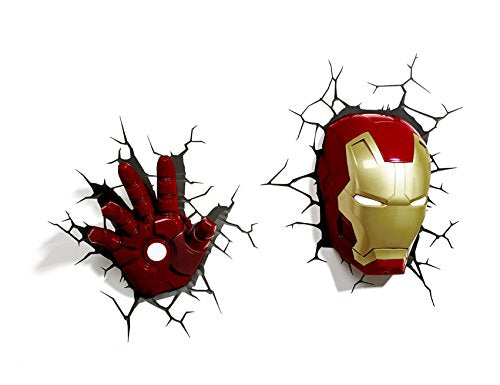 Iron Man Mask 3D Deco Light