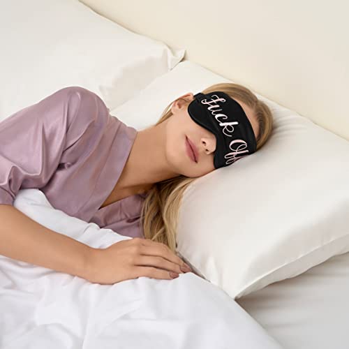 Mulberry Silk Sleeping Eye Mask with Ear Plugs