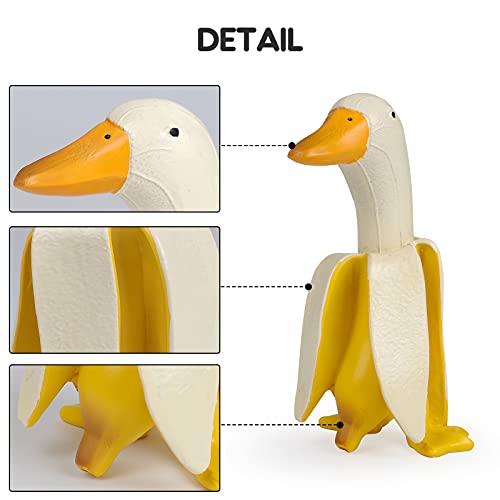 Banana Duck Garden Statue - Outdoor Decor
