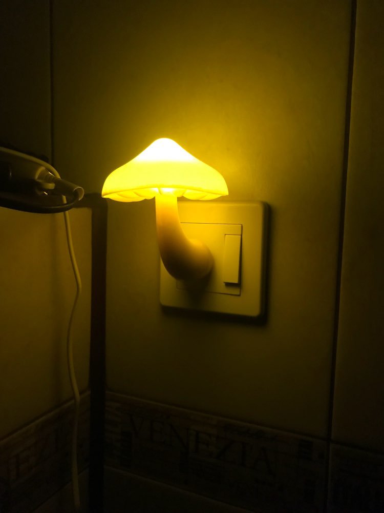 Mushroom Night Light Plug-In
