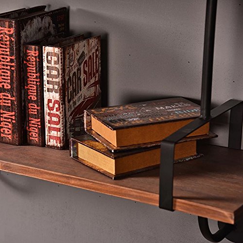 Industrial Retro Wall Mount Pipe Shelf