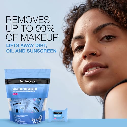 Neutrogena Makeup Remover Wipes, Individually Wrapped