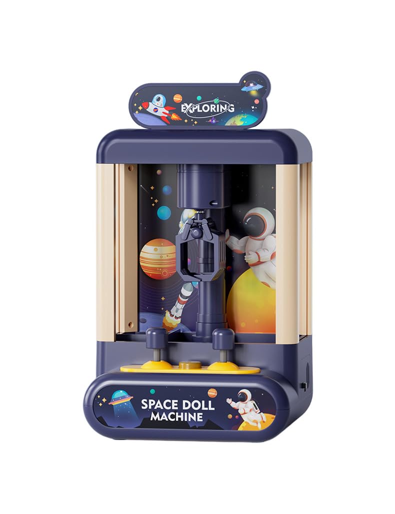 Exploring Space Claw Machine with Prizes and Music