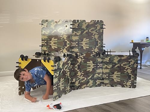 Cardboard Fort Building Kit for Kids