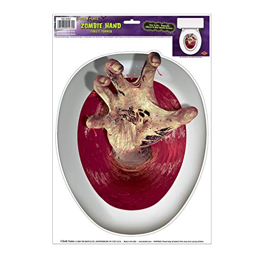 Halloween Zombie Hand Toilet Topper