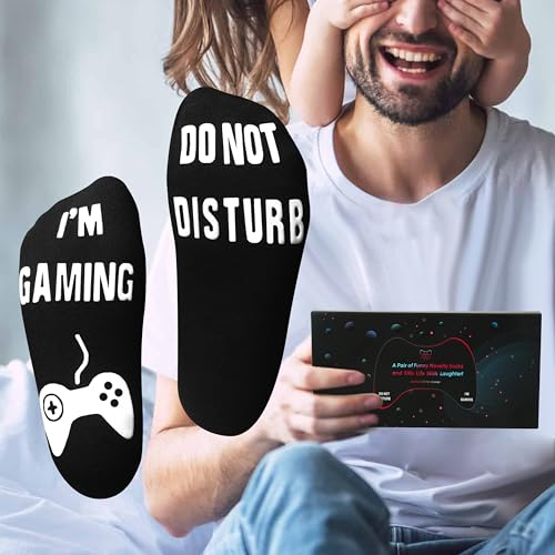 Do Not Disturb I'm Gaming Socks