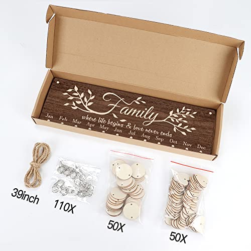 Family Reminder Calendar Board