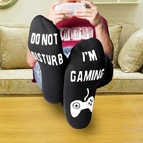 Do Not Disturb I'm Gaming Socks