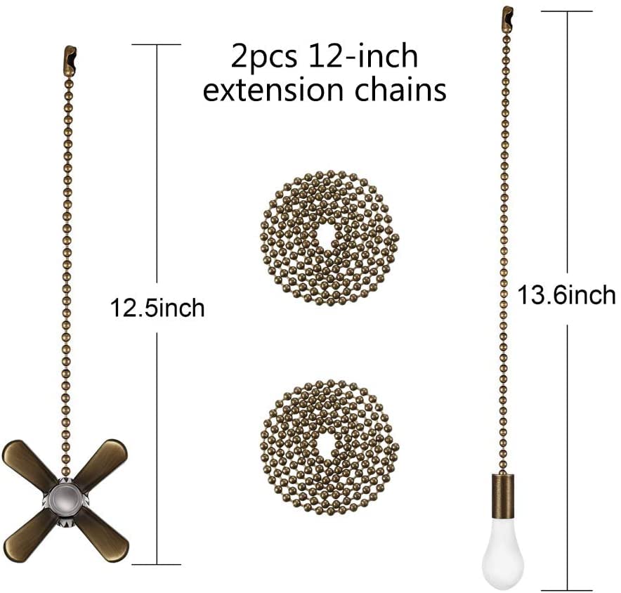 Ceiling Fan Pull Extension Chain