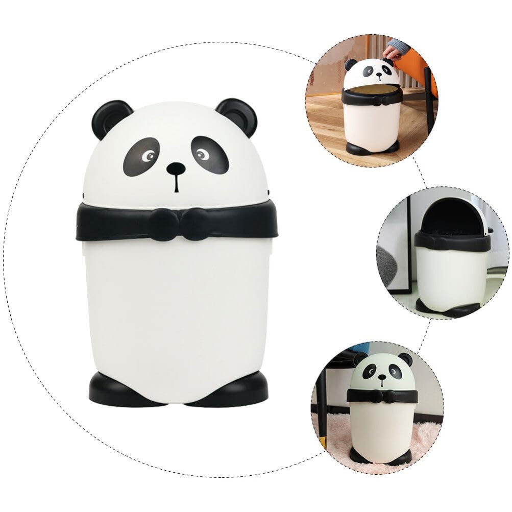 Cute Panda Trash Can