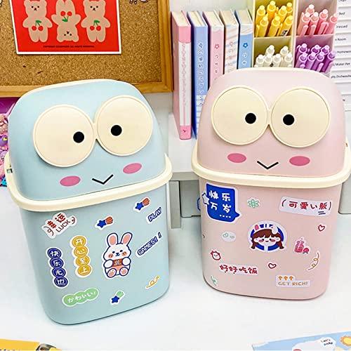 Mini Frog Desktop Trash Can
