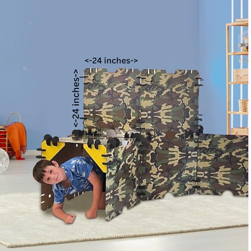 Cardboard Fort Building Kit for Kids