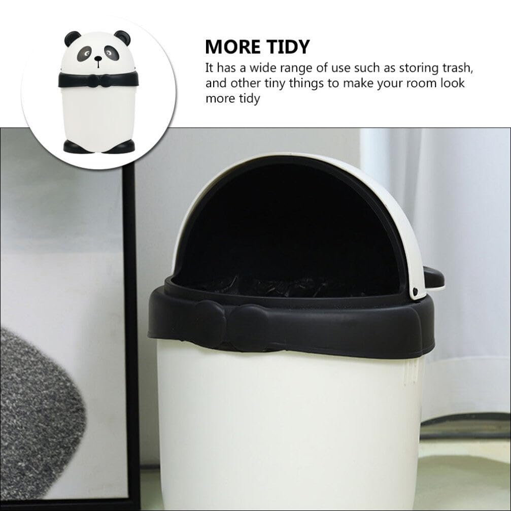 Cute Panda Trash Can