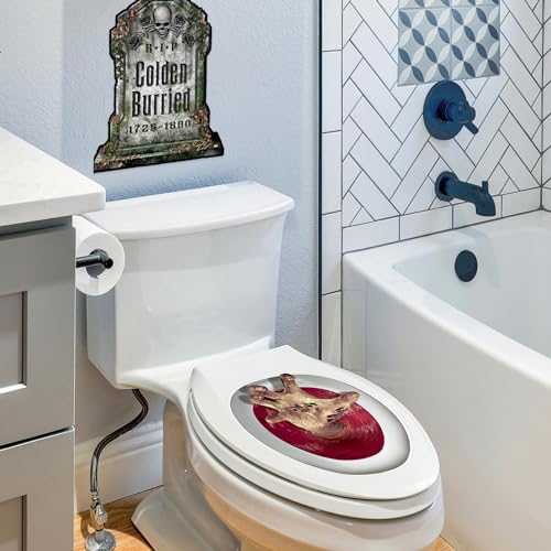 Halloween Zombie Hand Toilet Topper