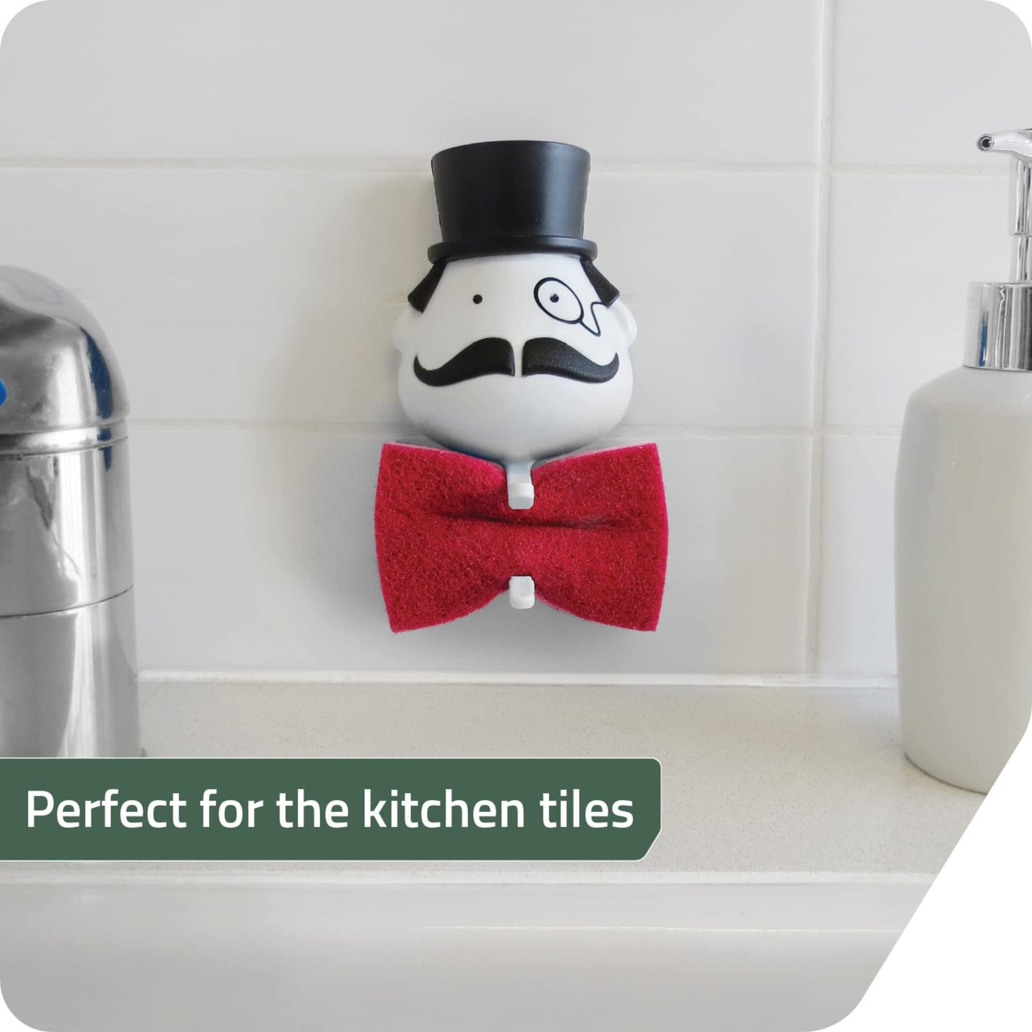 Peleg Design Mr. Sponge Kitchen Sponge Holder