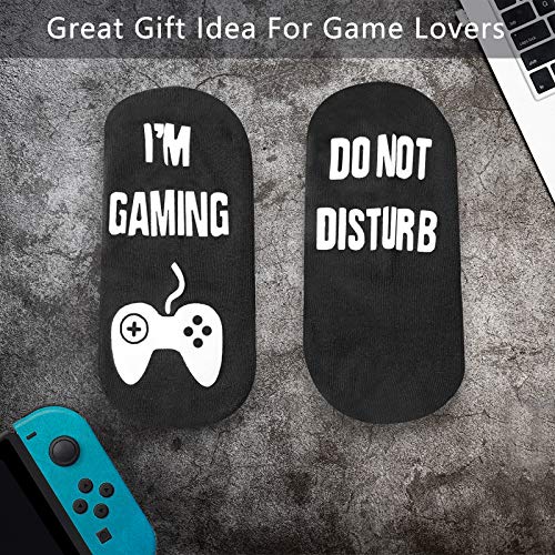 Do Not Disturb I'm Gaming Socks
