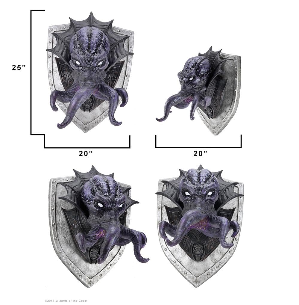 Mind Flayer Trophy Plaque - D&D
