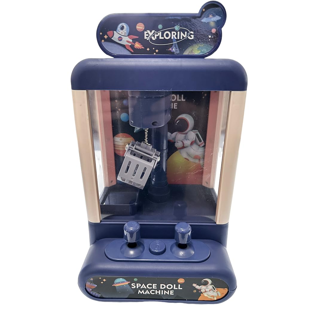 Exploring Space Claw Machine with Prizes and Music