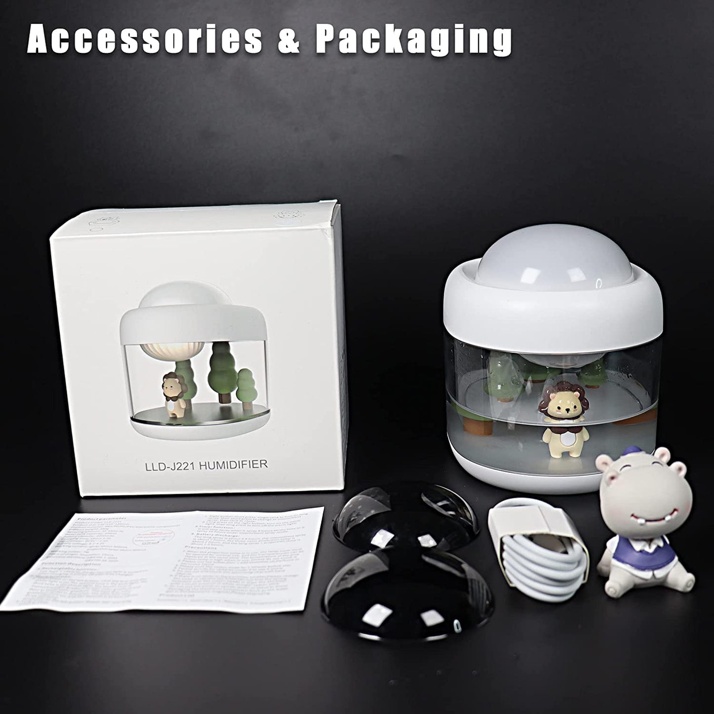 Baby Cool Mist Humidifier with Star Projector