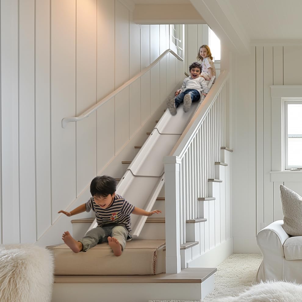 Staircase Slide Attachment for Indoor Play