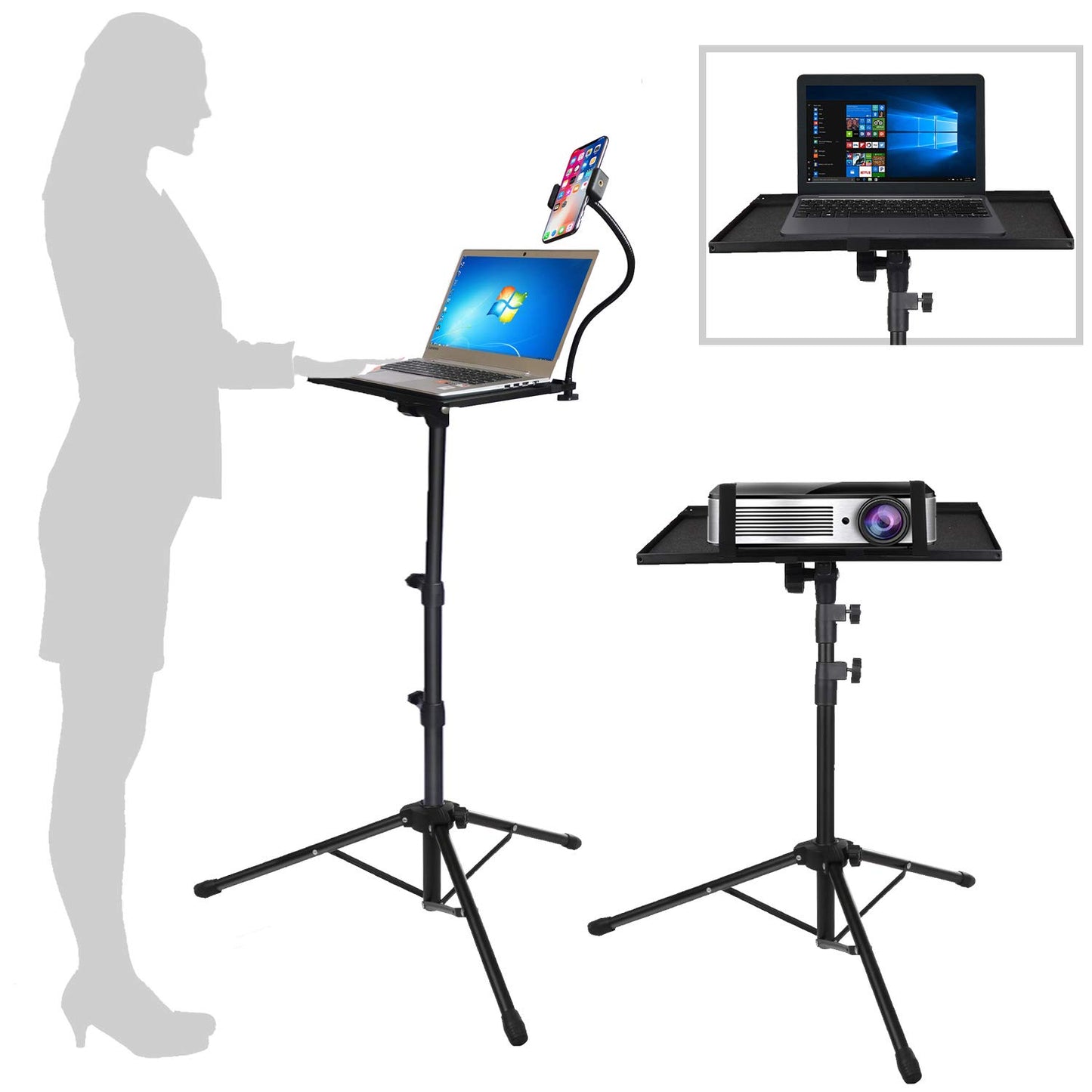 Laptop Stand with Adjustable Height