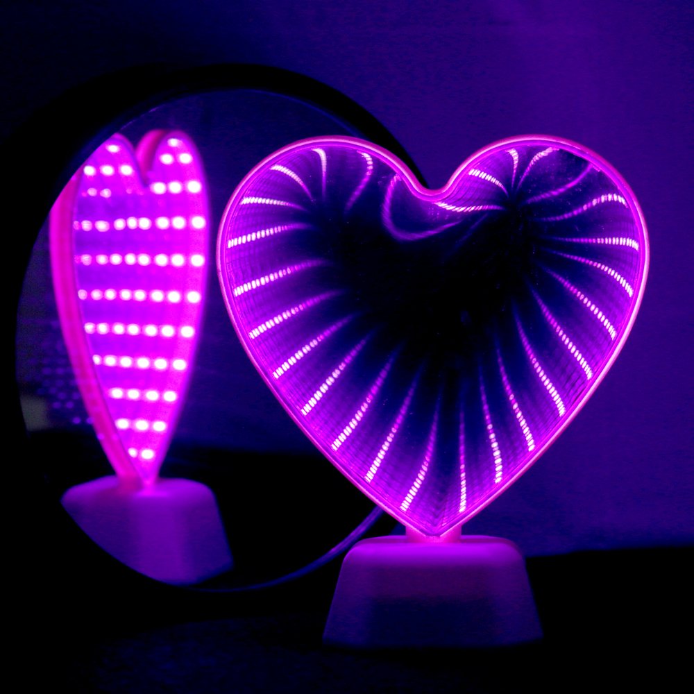 Heart Shaped LED Night Light