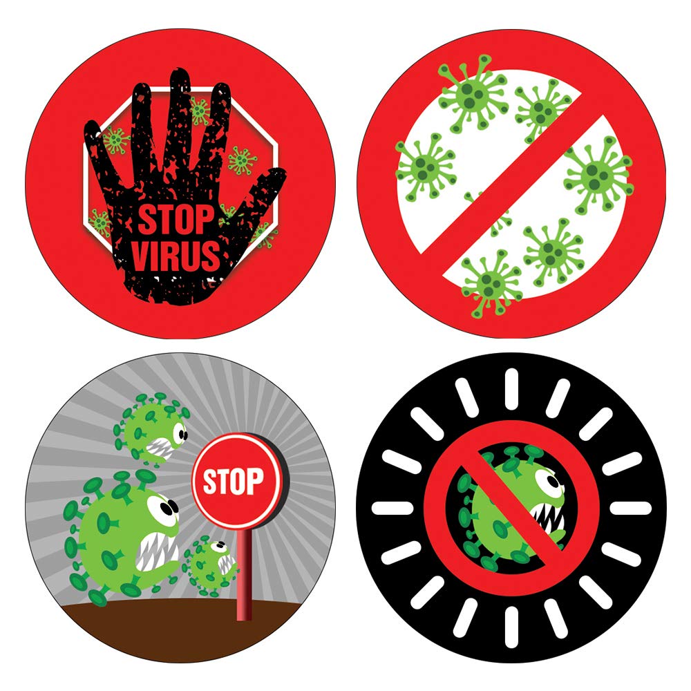 Stop The Contagion Sticker Set