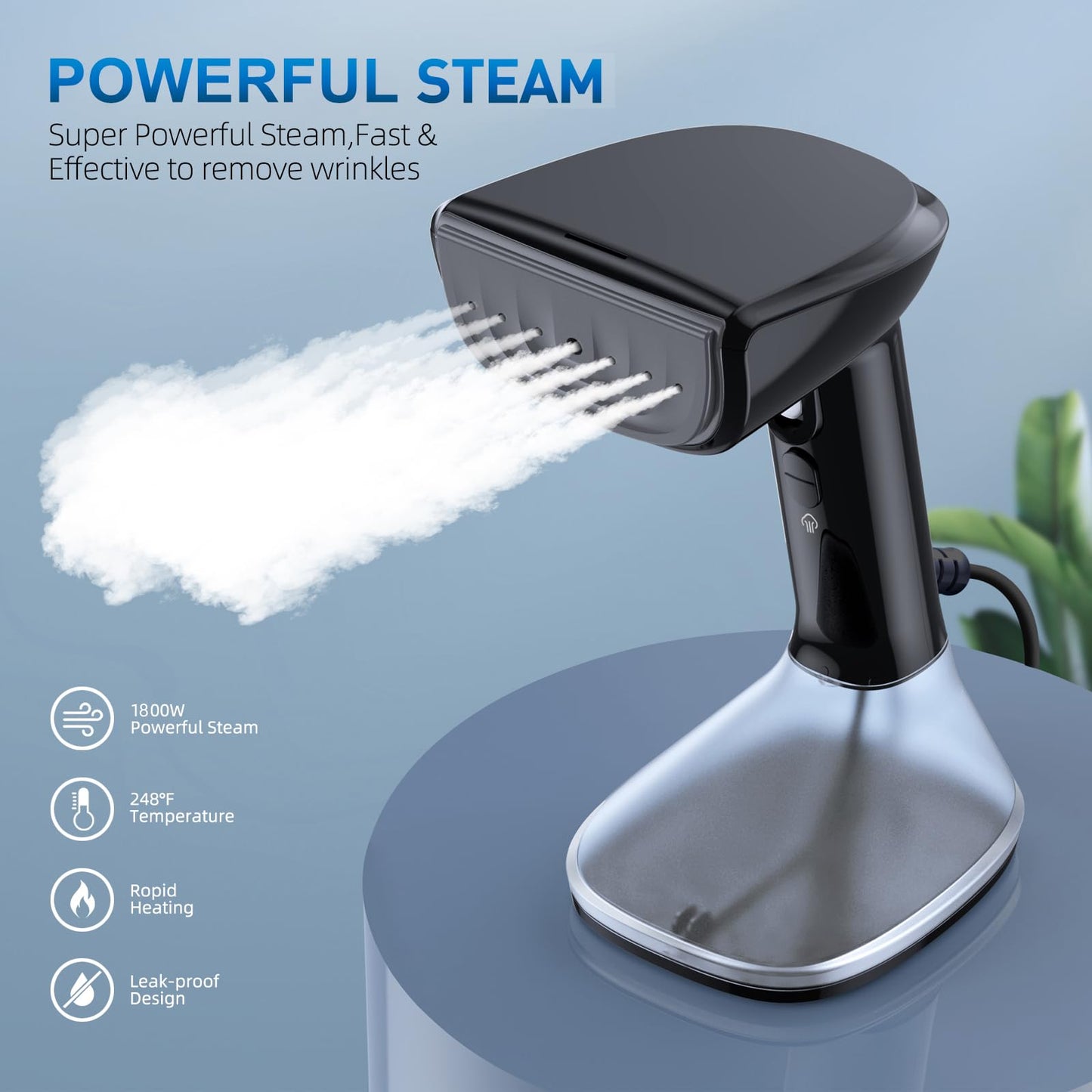 Portable 1800W Garment Steamer