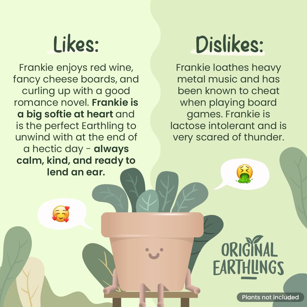 Original Earthlings Smiley Face Plant Pot